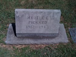 Myrtle E. <I>Fisher</I> Pickard 