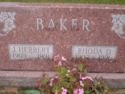 Rhoda D Baker 