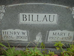 Mary L Billau 