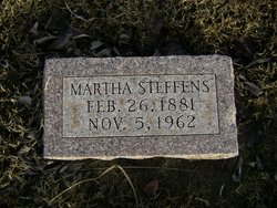 Martha Elizabeth <I>Broady</I> Steffens 