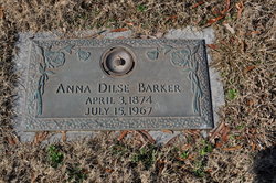 Anna A. <I>Dilse</I> Barker 