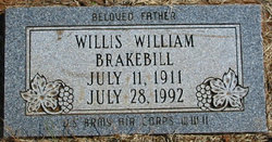 Willis William Brakebill 