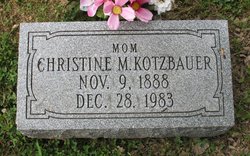Christine M Kotzbauer 