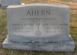 Althea Constance “Allie” <I>Bass</I> Ahern 