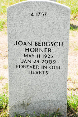 Joan <I>Bergsch</I> Horner 