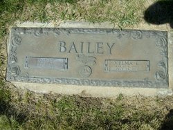 Velma E. <I>Schlegel</I> Bailey 