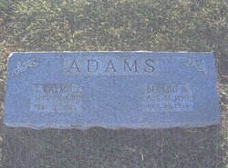 Beulah Agnes <I>Crites</I> Adams 