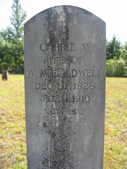 Carrie M. <I>Walden</I> Caldwell 