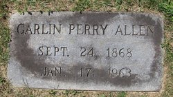 Rev Garlin Perry Allen 