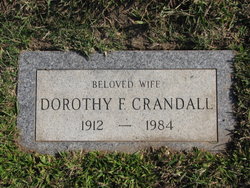 Dorothy Frances <I>Roberts</I> Crandall 