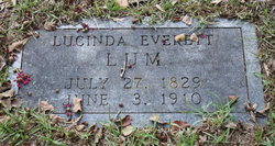 Lucinda <I>Everett</I> Lum 