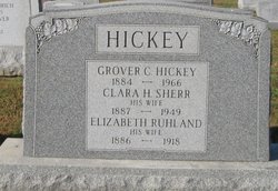 Clara H <I>Sherr</I> Hickey 