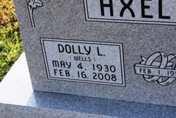 Dolly L <I>Wells</I> Axelson 