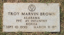 PFC Troy Marvin Brown 