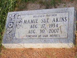 Mamie Sue <I>Brown</I> Akins 