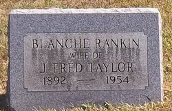 Blanche <I>Rankin</I> Taylor 