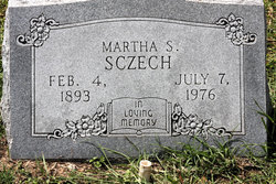 Martha Sophie <I>Haug</I> Sczech 