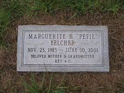 Marguerite Helen “Petie” <I>Blue</I> Belcher 