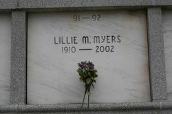 Lillie M Myers 