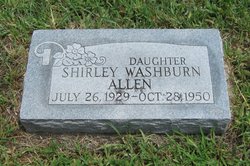 Shirley Doris <I>Washburn</I> Allen 
