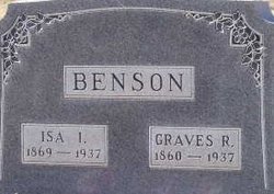 Isa Irene <I>Watkins</I> Benson 