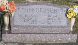 Nicholas E Henderson 