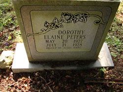 Dorothy Elaine Peters 