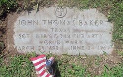 John Thomas Baker 