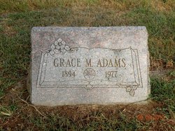 Grace M. <I>Coleman</I> Adams 
