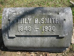 Emily D <I>Daubenspeck</I> Smith 