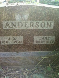 Jefferson Davis Beauregard “J.D.” Anderson 