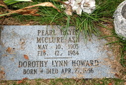 Pearl Jane <I>Hayes</I> McClure Ash 