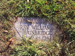 Rev William Richard Bainbridge 