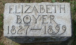 Elizabeth <I>Heeter</I> Boyer 