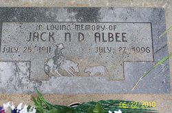 Jack N D Albee 