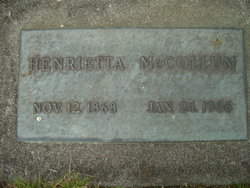 Henrietta <I>Coffman</I> McCollum 
