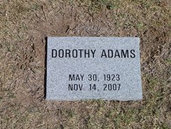 Dorothy <I>Phillips</I> Adams 