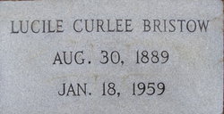 Lucille <I>Curlee</I> Bristow 