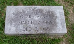 Clara <I>Wagner</I> Adams 
