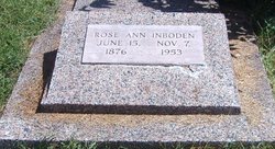 Rose Ann <I>York</I> Inboden 