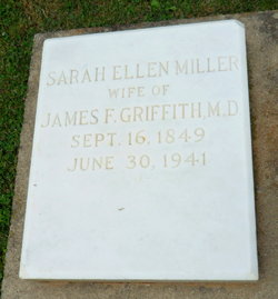 Sarah Ellen <I>Miller</I> Griffith 