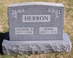 Georgia A. <I>Weller (Parker)</I> Herron 