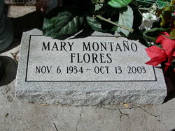 Mary <I>Montano</I> Flores 