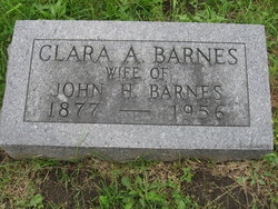 Clara A <I>Mallory</I> Barnes 