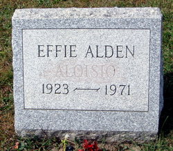 Effie <I>Alden</I> Aloisio 