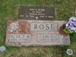 Audrey Mae <I>Warren</I> Rose 