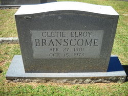 PFC Cletie Elroy Branscome 