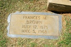 Frances <I>Moore</I> Brown 