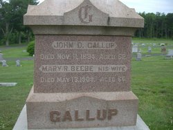 Mary Roanna <I>Beebe</I> Gallup 