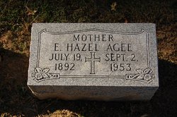 Edith Hazel <I>Mitchell</I> Agee 